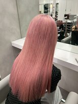 Beleza 川越 -ブリーチ・ハイトーン・ダブルカラー・エクステ・羽エクステ- 17879髪質改善ダスティピンクローズブラウンコーラルピンク