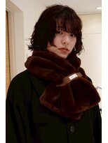 フル(FULL)&nbsp;顔周りレイヤーボブパーマ 前髪あり