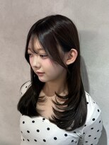 ノアル 大宮店(NOAHL) レイヤー/暗髪カラー/顔まわり/髪質改善 M