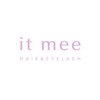 it mee HAIR&EYELASH【イットミー】【6月1日 NEW OPEN(予定)】のお店ロゴ