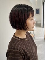 インチェルシー(in chelsea)&nbsp;ミニボブ×カシスカラー