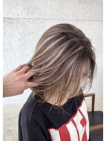 ストゥー(StueW.)&nbsp;コントラストハイライト47/バレイヤージュ/ブリーチ/髪質改善