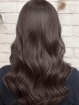 ルノヘアー(Lunohair)&nbsp;韓国風くびれレイヤー×マゼンタ艶髪カラー