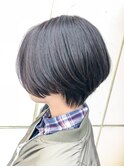 Lita遠藤担当　大人可愛い前下がりショート　グレージュ☆