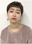 【mee.】 オン眉ワンカール ベリーショート