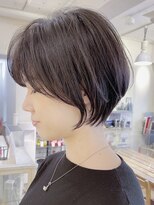 ミンクス 青山店(MINX) 小顔 丸みショートボブ 20代30代40代 髪質改善 表参道