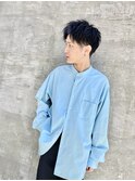 藤田來亜　ウルフバングマッシュ　パープルブラック