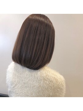 ロンド レグリーズ 立川(Lond leglise) ボブ/髪質改善/ツヤボブ/ベージュ【深味信也】