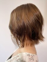 ジュジュル 稲毛本店(jujur)&nbsp;透明感カラー/ボブ/カーキグレージュ/大人かわいい【稲毛】