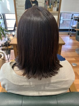 ルッカランス 王子店(Lucca Lance) 10月 アッシュカラーボブ ルッカランスRIE