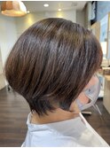 大人ショートボブ