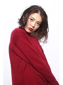 ~色っぽセンターパート~ ツヤ感大人ボブ