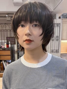 ミンクス 青山店(MINX) 黒髪 × ショートウルフ