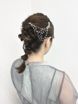 シアー(sheer) 《sheer /氏家》＃編み下ろし＃ダウンスタイル＃結婚式お呼ばれ