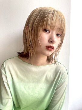 グリーン 町田(green) 【medium】layer×bleach