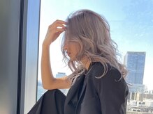 【透明感抜群】デザインカラーへの繊細なこだわり♪ハイライト/ブリーチ/ダブルカラー