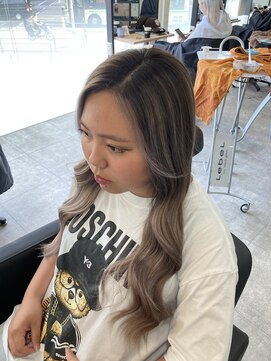 ラフ 難波店(LAFF) #黒髪#ボブルフ#ネビージュ#小顔#ワンレン