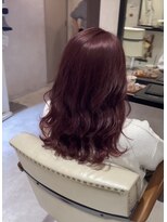ヘアーメイク ブランニュー 東生駒店(hair make Brand new) ブリーチ無しWカラー×ピンク