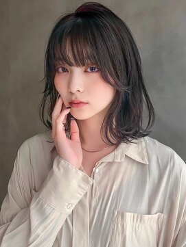 アグ ヘアー アシリ 千歳長都店(Agu hair asir) 《Agu hair》暗髪レイヤー×numberA.トリートメントオイル