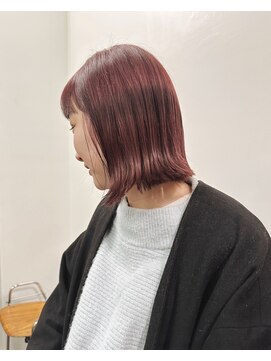 ニール 名古屋 伏見 丸の内(NEELU) 【Neelu_misa】ピンクボブ