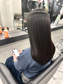 エンディアリング 東銀座(Endearing) 銀座/東銀座/切りっぱなしボブ/エアリーロング/ブラウン