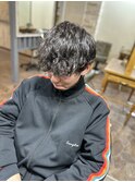 波巻きパーマ/波巻きスパイラルパーマ/ツイスト/眉毛