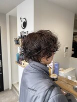 アフェクト 上大岡(affect)&nbsp;ウルフ/アッシュブラック/カルマパーマ/ベリーショート/上大岡