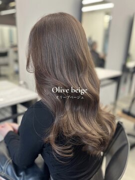 フォンズ(FONS) 大人のオリーブベージュ 明るすぎないシアーカラー