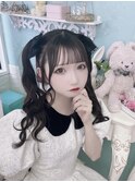 高めふわふわツインテール♪