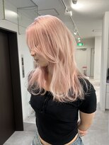 ヴィア(Via)&nbsp;ホワイトピンク/ハイトーンカラー/ダブルカラー/ケアブリーチ