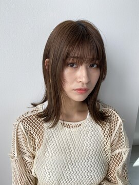 エクリ(equri×SHISEIDO) 大人可愛いミディアムスタイル