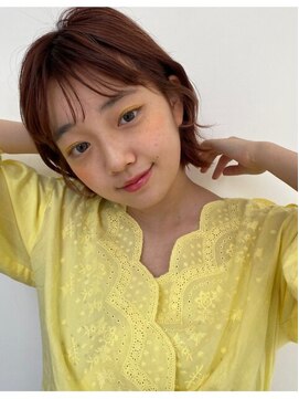 ニューライン 豪徳寺 山下(New-Line) ナチュラル外ハネボブ　ツヤオレンジ