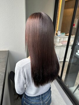 ミエル ヘア 新宿(miel hair) 透明感カラー
