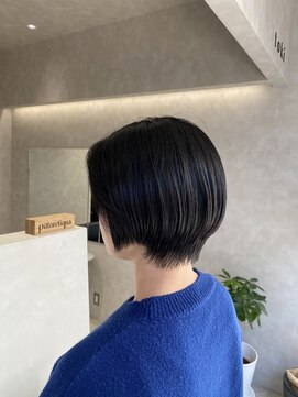 トキ(toki) 大人ショート×暗めカラー