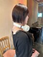 オーブ ヘアー ミスト 山口宇部店(AUBE HAIR mist)&nbsp;切りっぱなしのパつっとしたボブ得意です＊