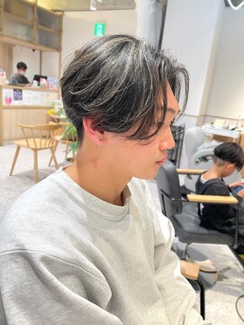 ゼストソエル(ZEST soell) ◯センターパート×ホワイトメッシュ◯