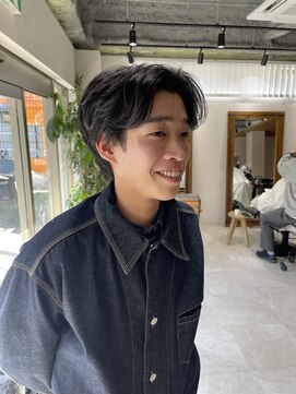 アドア 横浜(ADORE) 【ADORE横浜】センターパート×メンズ