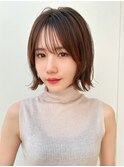 20代30代40代レイヤーカットミニウルフデジタルパーマくびれヘア