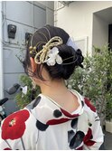 【立川cres小山】個性派シニヨン