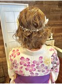 袴×ヘアアレンジ