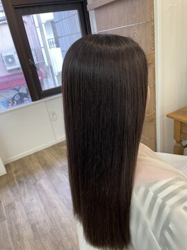 アメリ(Ameri) -Ameri-藤川☆素髪ストレート【浜町/ショート/ボブ/髪質改善】