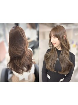 韓国風レイヤーカット/小顔レイヤーカットならお任せ下さい！レイヤーカット東梅田エリア最多♪大阪梅田