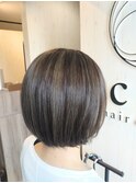 白髪染めを使わず白髪カバーハイライト!