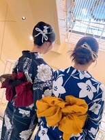 ヘアメイク ジェイエム&nbsp;夜会巻き　カチモリ