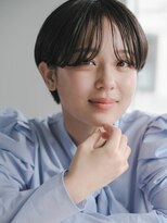 シエカ(CIECA.)&nbsp;ウェーブショート/セクションカラー/マッシュラインカール