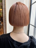 ビュートリアム265(BEAUTRIUM 265)&nbsp;★切りっぱなしボブ/テラコッタオレンジ/ワンレングスボブ/銀座