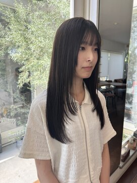 プレイ(Play) レイヤーカット・オリーブブラウン