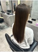 【艶美ストレート】ダメージレスで輝く美髪縮毛矯正