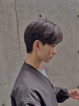 レジュアル(RESSUAL) スパイキーショート　マッシュ　センターパート　ビジネス