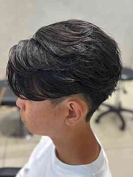 アッシュ 高幡不動店(Ash) 曲がる縮毛矯正センタ―パートニュアンスパーマツーブロック立川